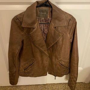 Leather Jacket Size S